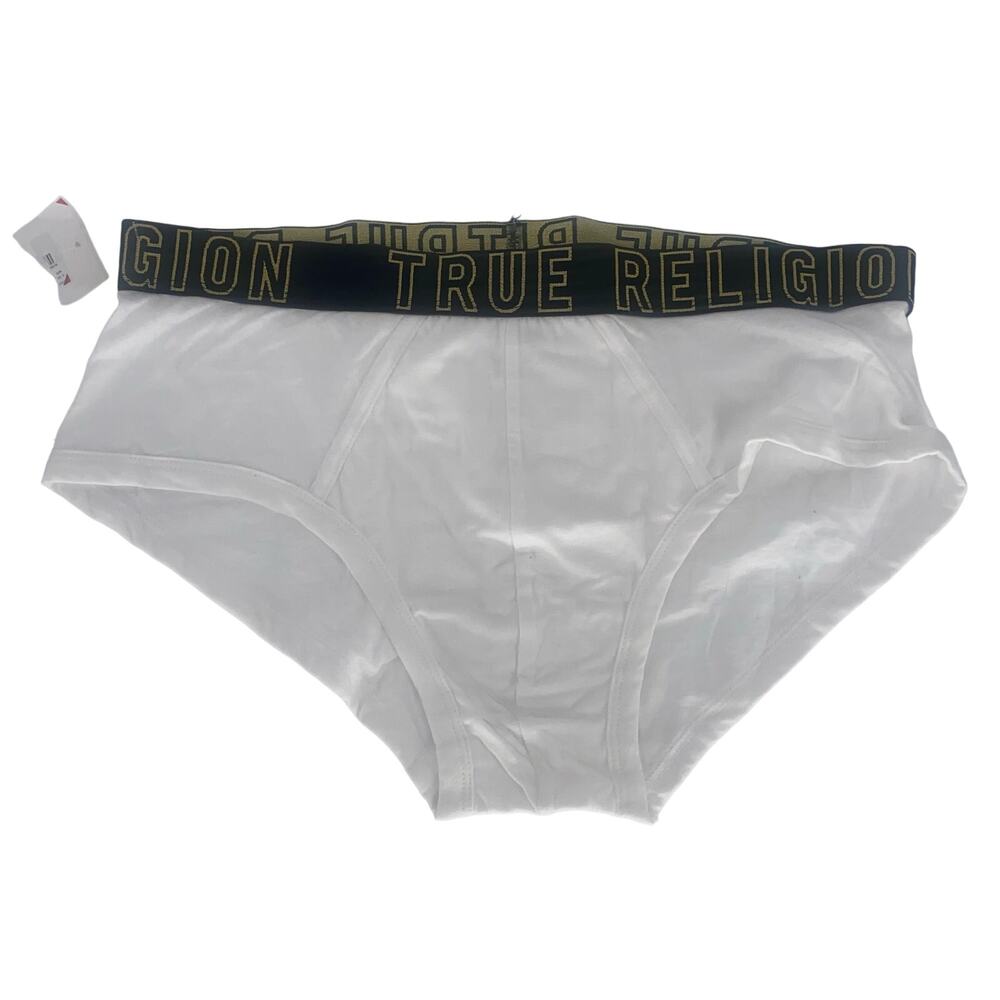 True Religion Cotton Brief - Large (4pair)‎ NEW - Picture 2 of 5